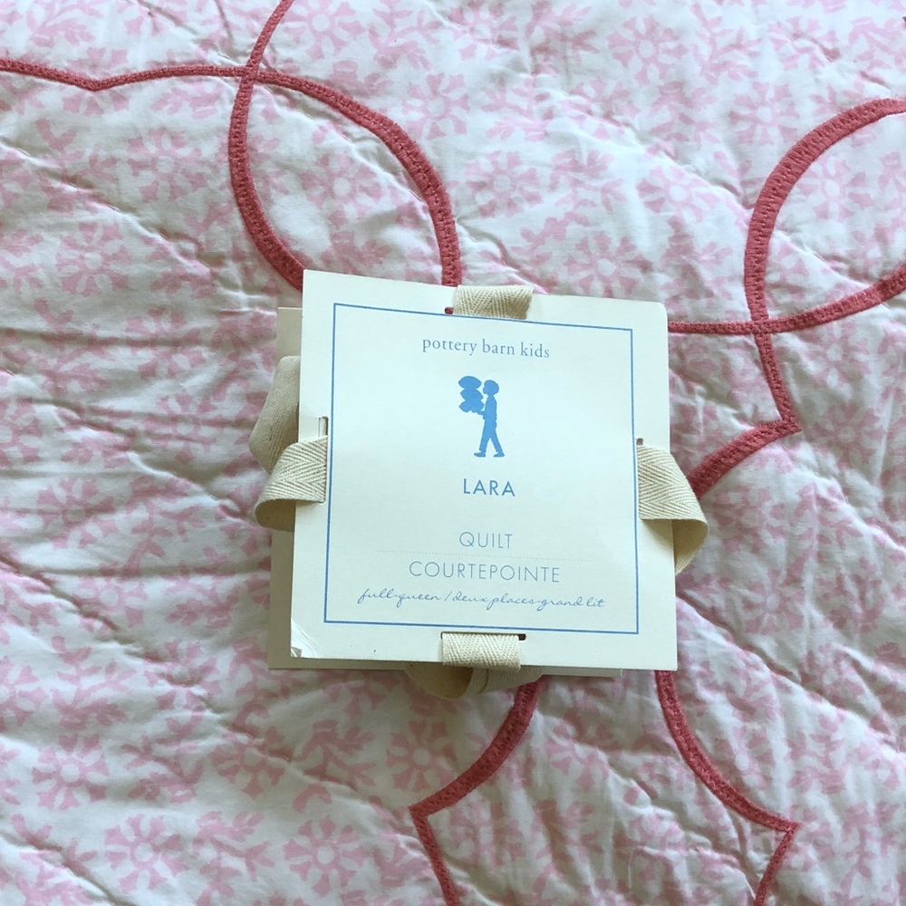 Pottery Barn Kids Lara Quilt Queen/Full
